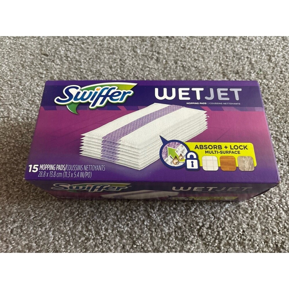Swiffer WetJet Mopping Pad Refills Multi-Surface Floor Cleaner Open Box
